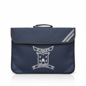ST PHILIPS ARUNDEL LOGO'D BOOK BAGS