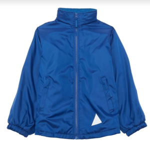 Childrens Reversible Fleece Jacket Royal Blue Age 7/8