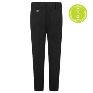 Slim Fit Eco Trousers Black