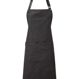 Annex Oxford Bib Apron Black