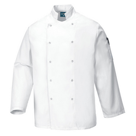Chefs Jacket Long Sleeve White