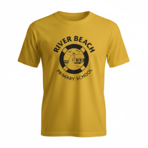 RIVER BEACH PE T SHIRT YELLOW DISCOVERY