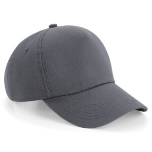 Authentice 5 Panel Cap Graphite Grey