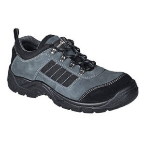 Steel Cow Suede Leather Low Shoe S1P  SR