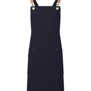Clip N Clasp Cross Back Bib Apron Navy