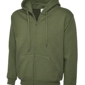 CLASSIC FULL ZIP HOOD OLIVE