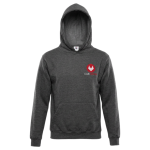 Club Judoka Charcoal Grey Hoodie